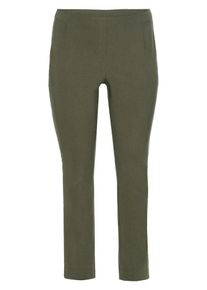 sheego Casual, Damen Stoffhose, Khaki