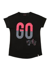 Esprit, M&auml;dchen Shirt, Grau / Rot / Schwarz