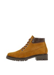 Bianco, Damen Schn&uuml;rstiefelette, Cognac