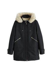 Mango, Damen Parka 'Partyt4', Schwarz