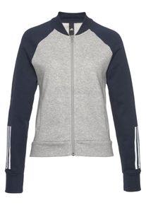 adidas Performance, Damen Bomberjacke 'W Sid Bomber', Nachtblau / Grau