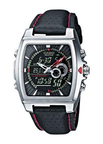 Casio, Herren Edifice Armbanduhr, Schwarz / Silber