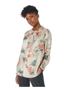 Paul & Joe PAUL & JOE, Damen Bluse 'Cletine', Nude / Gr&uuml;n / Rot