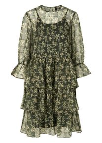 Y.A.S, Damen Minikleid, Gr&uuml;n / Silber