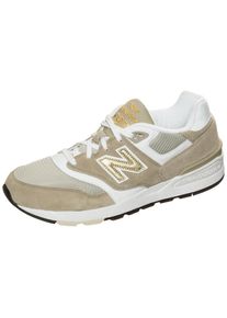 New Balance, Herren Sneaker 'ML597-RSA-D', Kitt / Ecru / Wei&szlig;