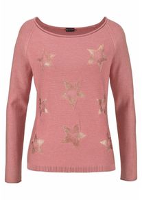 Laura Scott, Damen Pullover, Rosa