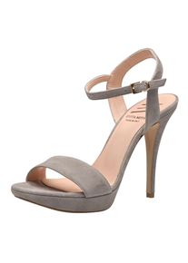 Evita, Damen Sandalette, Grau