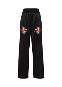 Diesel, Damen Regular Hose 'P-LEEN TROUSERS', Schwarz