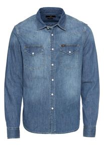 Lee, Herren Hemd 'WESTERN', Blue Denim