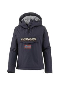 Napapijri, Damen Windbreaker, Beige / Marine / Rot