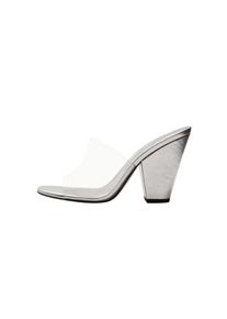 Mango, Damen Sandaletten 'Cath1', Silber / Transparent