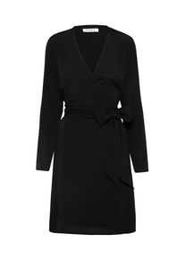 EDITED, Damen Wickelkleid 'Stina', Schwarz