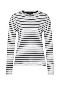 Véro Moda VERO MODA, Damen Shirts 'VMALLY LS TOP', Blau / Weiß