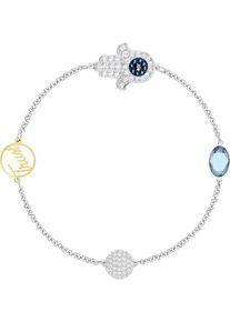 Swarovski, Damen Armband 'Remix 5365759', Hellblau / Goldgelb / Silber