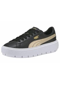 Puma, Damen Sneaker 'Trace BSQT Wn ́s', Gold / Schwarz / Wei&szlig;