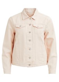 Vila, Damen Jeansjacke 'JULES', Rosa