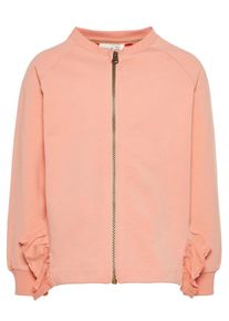 name it, M&auml;dchen Sweatjacke, Pink