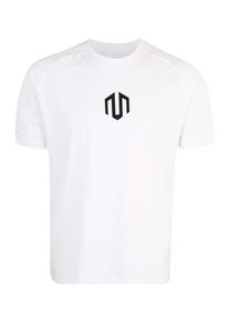 MOROTAI, Herren Funktionsshirt 'Endurance Mesh Shirt 2.0', Schwarz / Weiß