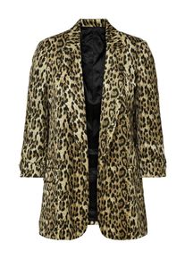 Only, Damen Blazer, Braun / Schwarz