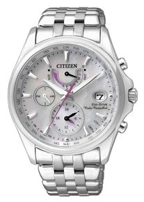 Citizen, Damen Funkmultifunktionsuhr, 'FC0010-55D', Silber