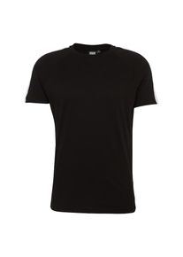 Urban Classics, Herren T-Shirt, Oliv / Schwarz / Weiß