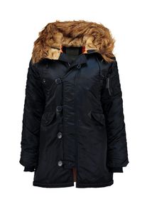 Alpha Industries, Damen Winterjacke, Dunkelblau