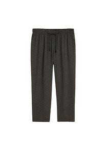 Violeta by Mango, Damen Hose 'Waitopi4', Gelb / Grün / Schwarz