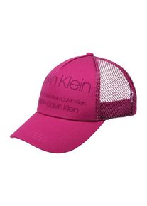 Calvin Klein, Herren M&uuml;tzen 'INDUSTRIAL TRUCKER', Magenta