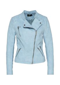 Only, Damen Bikerjacke 'Ava', Hellblau