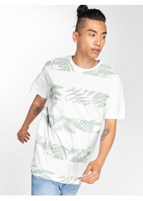 Just Rhyse, Herren T-Shirt 'Lobitos', Hellgr&uuml;n / Wei&szlig;