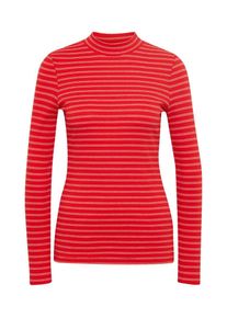 Tom Tailor Denim, Damen T-Shirt, Rot / Wei&szlig;