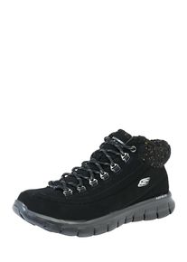 Skechers, Damen Schn&uuml;rschuhe 'Synergy Winter Nights', Schwarz