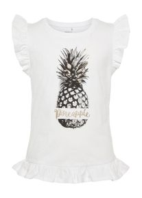 name it, M&auml;dchen Farbchangierendes T-Shirt, Wei&szlig;