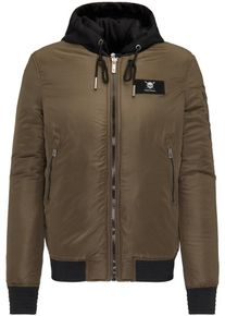 TUFFSKULL, Herren Blouson, Oliv / Schwarz