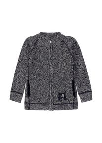 Kanz, Strickjacke, Graumeliert / Schwarzmeliert