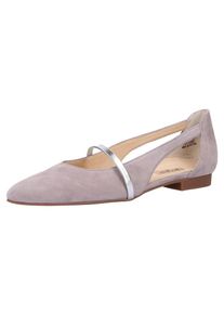 Paul Green, Damen Ballerina, Taupe / Silber