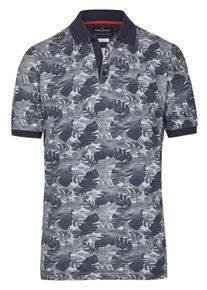 Daniel Hechter, Herren Poloshirt, Nachtblau / Wei&szlig;