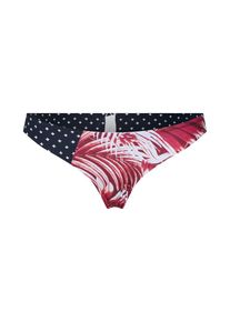 Rip Curl, Damen Badehose 'PARADISE PALM REVO GOOD PANT', Rot / Schwarz / Weiß