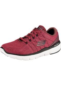Skechers, Herren Sneaker, Rot / Schwarz / Wei&szlig;