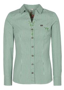 Spieth & Wensky SPIETH & WENSKY, Damen Hemdbluse 'Geisingen', Grün