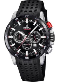 Festina, Herren Chronograph 'Chrono Bike, F20353/4', Rot / Schwarz / Silber