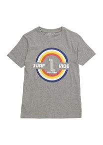 name it, Shirt 'NLMFRANK SS REG TOP BOX', Graumeliert