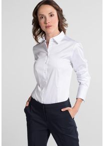 Eterna, Damen Bluse, Wei&szlig;