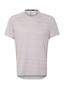 Nike, Herren Sport-Shirt 'M NK DRY MILER TOP SS', Hellgrau