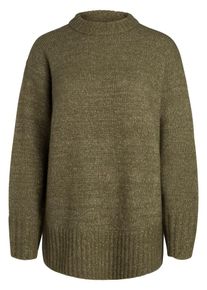Pieces, Damen Wollpullover, Khaki