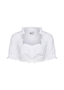 Marjo, Damen Dirndlbluse 'Nicole', Weiß