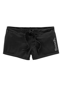Bench, Herren Boxer-Badehose, Schwarz