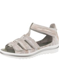 Waldläufer WALDLÄUFER, Damen Sandalen 'Hakura', Taupe