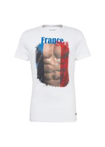 Blend, Herren T-Shirt, Blau / Hellrot / Weiß