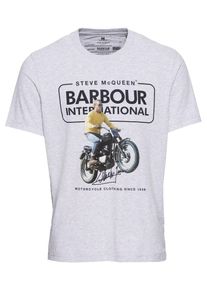 Barbour International, Herren T-Shirt 'Cooler Tee', Taupe